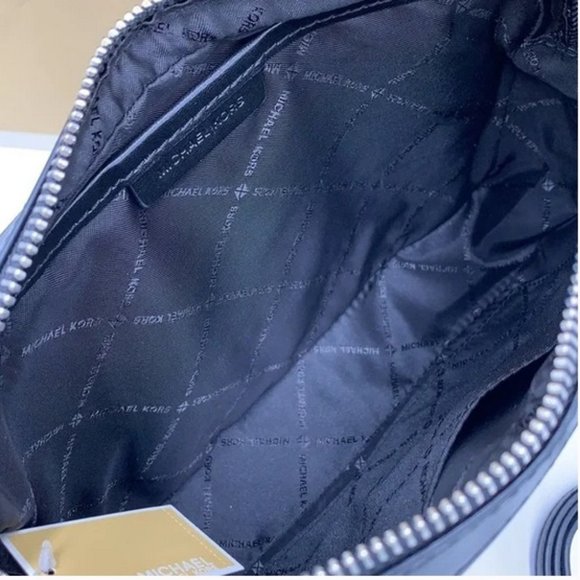 MICHAEL KORS LARGE EAST WEST CROSSBODY BLACK - Picture 10 of 16